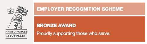 Employer Recognition Scheme Bronze Award Banner